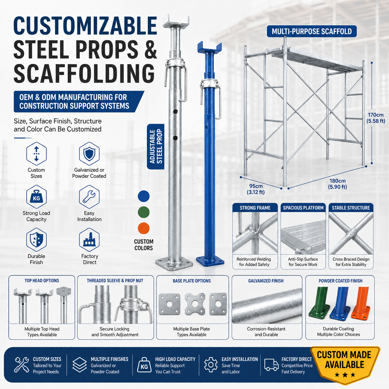OEM custom parts