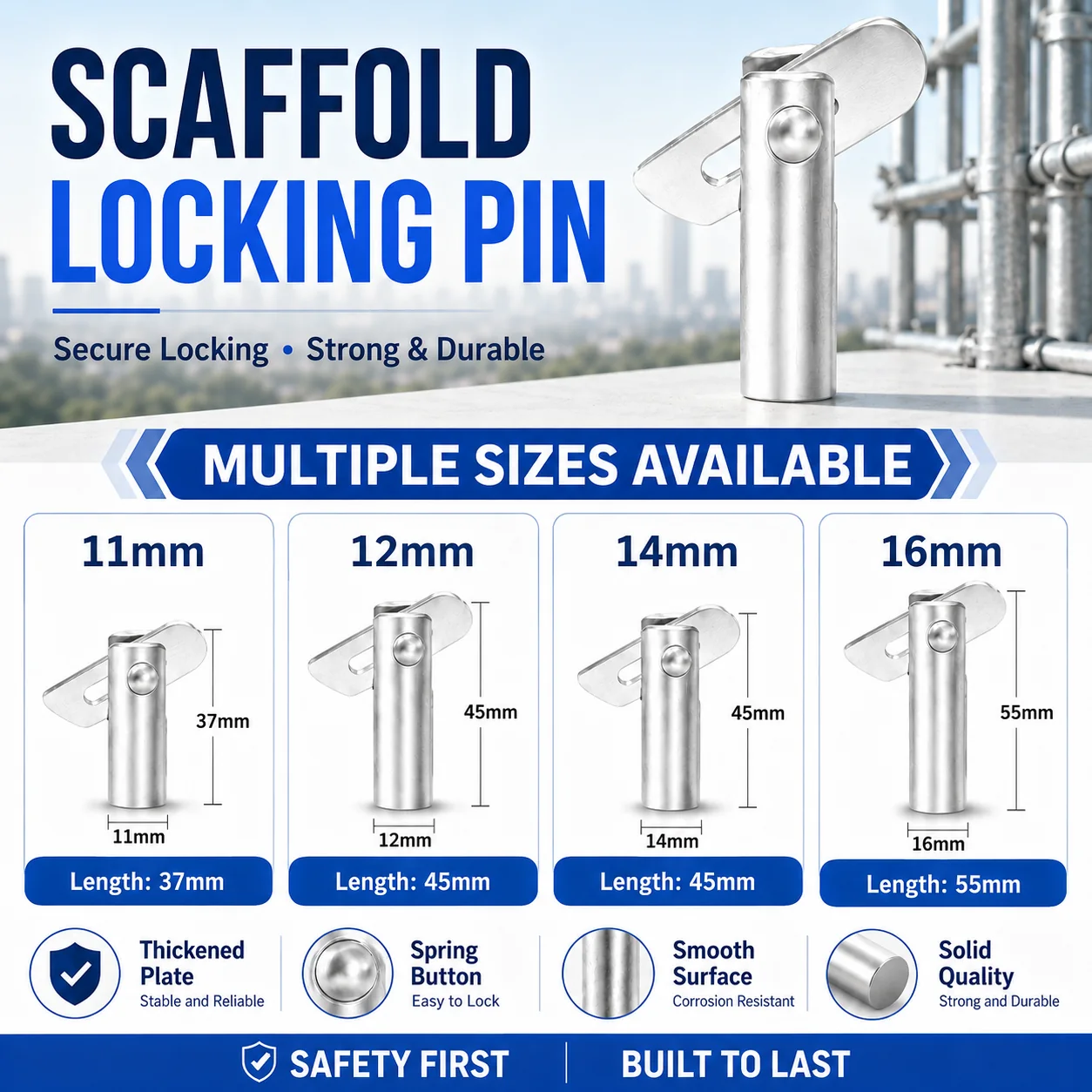 Scaffold Lock Pins / Coupling Pins