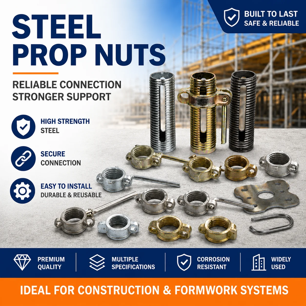 Steel Prop Nuts / Prop Collar Nuts