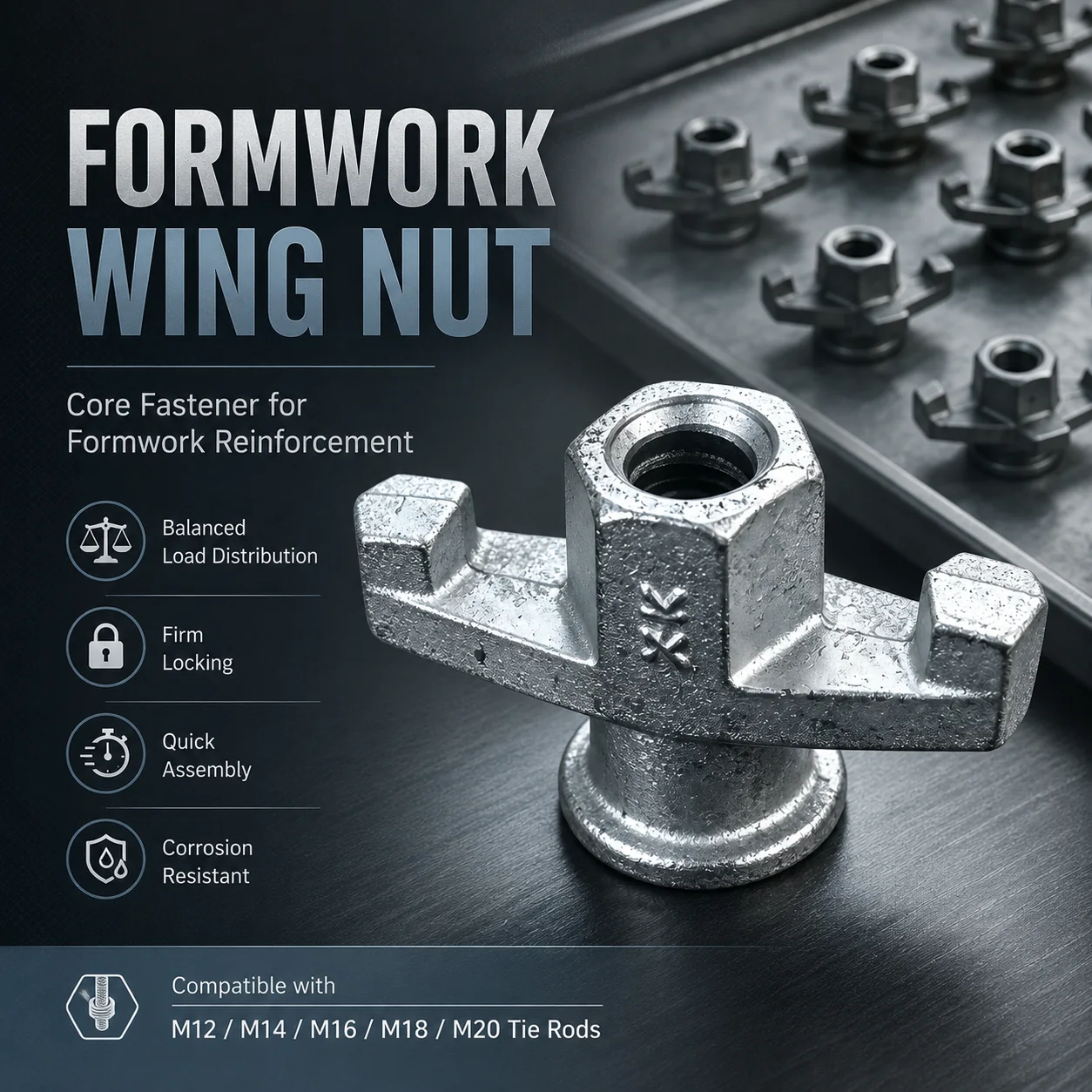 Formwork Wing Nuts / Anchor Nuts