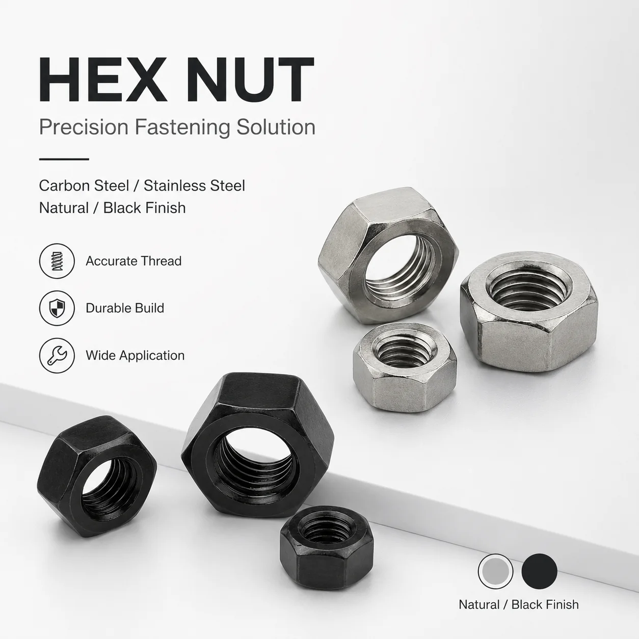 Hex Nuts / Hexagonal Nuts