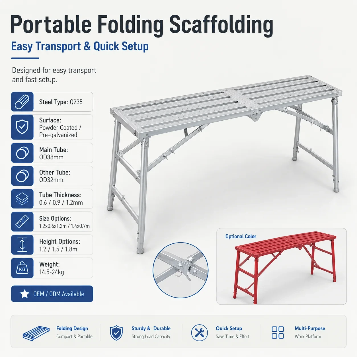 Portable Folding Scaffolding