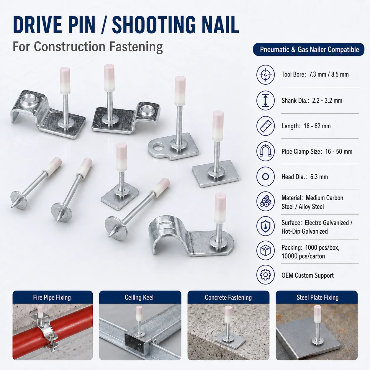 Drive Pin / Shooting Nail